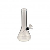 8" Clear Beaker by Dynomite Glass