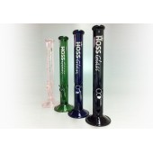 Hoss Glass 5mm 18 inch Full Color Straight Tube H038 