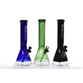 Hoss Glass 5 mm 14 Inch Color Beaker with Window Base H068