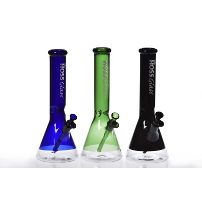 Hoss Glass 5 mm 14 Inch Color Beaker with Window Base H068
