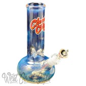 Cheech & Chong Glass 9 Inch Tall 7mm Thick Ralph Bubble Tank Tube W/14mm Joint