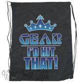 GEAR Tall Nylon Pull-String Bag