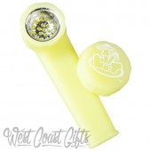 LIT Silicone Hand Pipe Glow-In-The-Dark