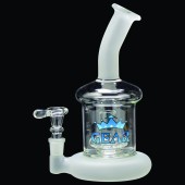 GEAR 8.5" TALL BLUE BELL BUBBLER W/14MM JOINT