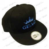 GEAR CROWN FLAT BILL CAP BY "NEW ERA"