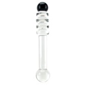 Blue Ruling Wand Glass Indulgence Dildo