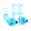 Double Trouble Vibrating Support System In Blue