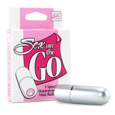 Sex On The Go 3 Speed Waterproof Mini Bullet