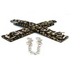 Extreme pure gold wrist cuffs