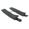 Extreme pure gold wrist cuffs
