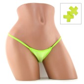 NenVibrating Crotchless Panties in Green