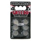 Sex Cells LR1130 Batteries in 6 Pack