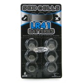 Sex Cells LR41 Batteries in 6 Pack