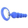 Ride It Up! Beaded Silicone Probe in Blue
