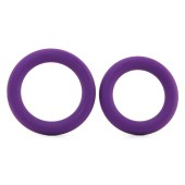 Nick Hawk Gigolo Silicone Stay Hard Rings in Purple