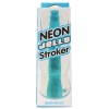Neon Jelly Stroker in Blue