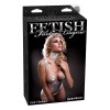 Lady Glamour Silver Lingerie Set in OS