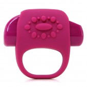 Halo Vibrating Cock Ring in Raspberry Pink