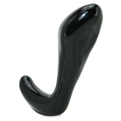 Icicles No. 45 Glass Dildo in Black