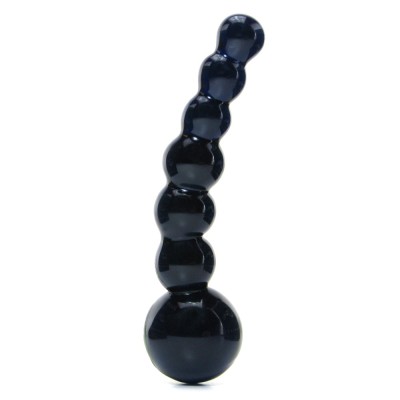 Icicles No. 66 Glass Dildo in Blue