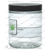 X-SMALL WRITE & ERASE CLEAR SCREW TOP JAR