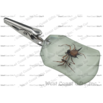 GLOW-IN-THE-DARK SPIDER CLIP